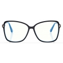 Tom Ford - Blue Block Butterfly Optical Glasses - Black - Optical Glasses - Tom Ford Eyewear