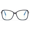 Tom Ford - Occhiali da Vista Blue Block a Farfalla - Nero - Occhiali da Vista - Tom Ford Eyewear