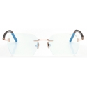 Tom Ford - Blue Block Rectangular Optical Glasses - Gold - Optical Glasses - Tom Ford Eyewear