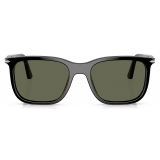 Persol - PO3357S - Black / Green Polar - Sunglasses - Persol Eyewear