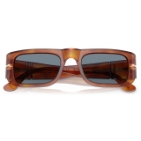 Persol - PO3362S - Terra di Siena / Blu - Occhiali da Sole - Persol Eyewear