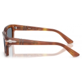 Persol - PO3363S - Terra di Siena / Blu - Occhiali da Sole - Persol Eyewear