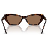 Swarovski - Square Sunglasses - Brown - Sunglasses - Swarovski Eyewear