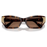 Swarovski - Square Sunglasses - Brown - Sunglasses - Swarovski Eyewear