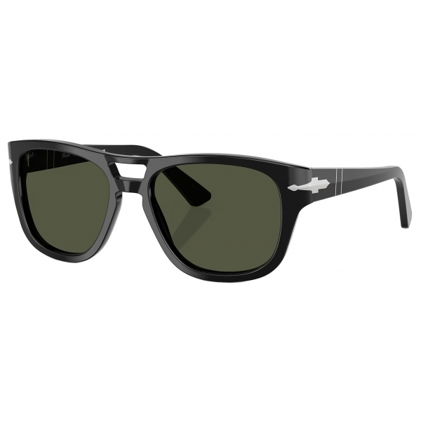 Persol - PO3366S - Black / Green - Sunglasses - Persol Eyewear