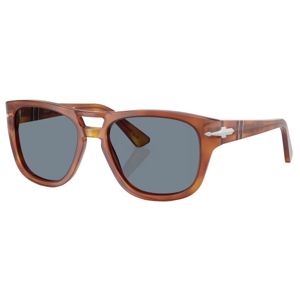 Persol - PO3366S - Terra di Siena / Blue - Sunglasses - Persol Eyewear