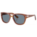 Persol - PO3366S - Terra di Siena / Blue - Sunglasses - Persol Eyewear