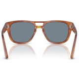 Persol - PO3366S - Terra di Siena / Blu - Occhiali da Sole - Persol Eyewear