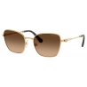 Swarovski - Square Sunglasses - Gold Brown - Sunglasses - Swarovski Eyewear