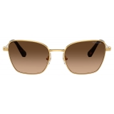 Swarovski - Square Sunglasses - Gold Brown - Sunglasses - Swarovski Eyewear