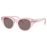 Swarovski - Occhiali da Sole Rotondi - Rosa - Occhiali da Sole - Swarovski Eyewear