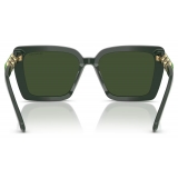 Swarovski - Square Sunglasses - Green - Sunglasses - Swarovski Eyewear