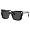 Swarovski - Square Sunglasses - Black - Sunglasses - Swarovski Eyewear