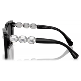 Swarovski - Square Sunglasses - Black - Sunglasses - Swarovski Eyewear