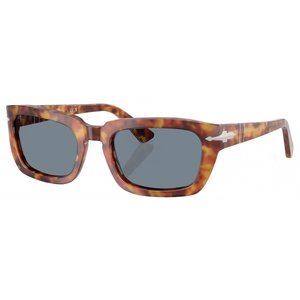 Persol - PO3367S - Tartaruga Marrone / Azzurro - Occhiali da Sole - Persol Eyewear