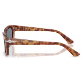 Persol - PO3367S - Brown Tortoise / Light Blue - Sunglasses - Persol Eyewear