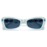 Swarovski - Rectangular Sunglasses - Blue - Sunglasses - Swarovski Eyewear