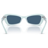 Swarovski - Rectangular Sunglasses - Blue - Sunglasses - Swarovski Eyewear