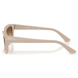 Persol - PO3367S - Beige Solido / Marrone Sfumato Trasparente - Occhiali da Sole - Persol Eyewear