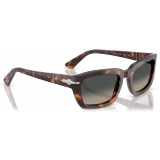 Persol - PO3367S - Havana / Grigio Chiaro Sfumato Grigio Scuro - Occhiali da Sole - Persol Eyewear