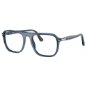 Persol - PO3359V - Jacques - Denim Blu Trasparente - Occhiali da Vista - Persol Eyewear