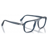 Persol - PO3359V - Jacques - Denim Blu Trasparente - Occhiali da Vista - Persol Eyewear