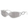 Swarovski - Wraparound Sunglasses - Silver - Sunglasses - Swarovski Eyewear