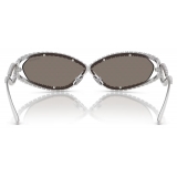 Swarovski - Wraparound Sunglasses - Silver - Sunglasses - Swarovski Eyewear