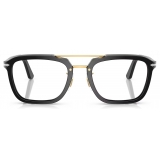 Persol - PO0204V - Senna Series - Black - Optical Glasses - Persol Eyewear