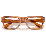 Persol - PO0091V - Striped Brown - Optical Glasses - Persol Eyewear