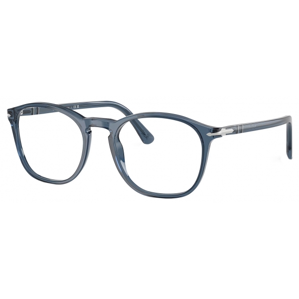 Persol - PO3007VM - Blu Denim Trasparente - Occhiali da Vista - Persol Eyewear