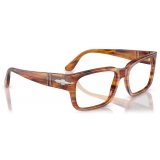 Persol - PO3315V - Marrone Striato - Occhiali da Vista - Persol Eyewear