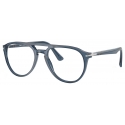 Persol - PO3160V - Blu Denim Trasparente - Occhiali da Vista - Persol Eyewear