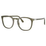 Persol - PO3318V - Olive Transparent Green - Optical Glasses - Persol Eyewear