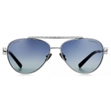 Tiffany & Co. - Pilot Sunglasses - Silver Tiffany Blue® Gradient - Tiffany T Collection - Tiffany & Co. Eyewear