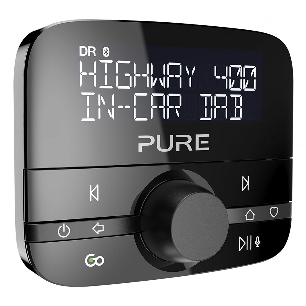 Pure Highway 400 In-Car Audio Adapter with DAB and Bluetooth Music  High Quality Digital Radio Avvenice