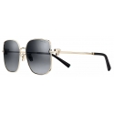 Tiffany & Co. - Square Sunglasses - Pale Gold Gray Gradient - Tiffany T Collection - Tiffany & Co. Eyewear