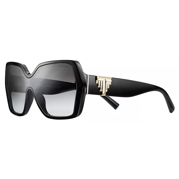 Tiffany & Co. - Pillow Sunglasses - Black Gray - Tiffany T Collection - Tiffany & Co. Eyewear