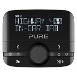 Pure - Highway 400 - In-Car Audio Adapter with DAB and Bluetooth Music - High Quality Digital Radio