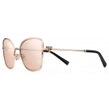 Tiffany & Co. - Occhiale da Sole a Farfalla - Oro Rosa - Collezione Tiffany T - Tiffany & Co. Eyewear