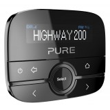 Pure - Highway 200 - Adattatore Radio DAB / DAB + In-Car con Musica Tramite Aux-In - Radio Digitale di Alta Qualità
