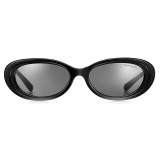 Tiffany & Co. - Oval Sunglasses - Black Dark Gray - Return to Tiffany® Collection - Tiffany & Co. Eyewear