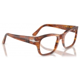 Persol - PO3297V - Marrone Striato - Occhiali da Vista - Persol Eyewear