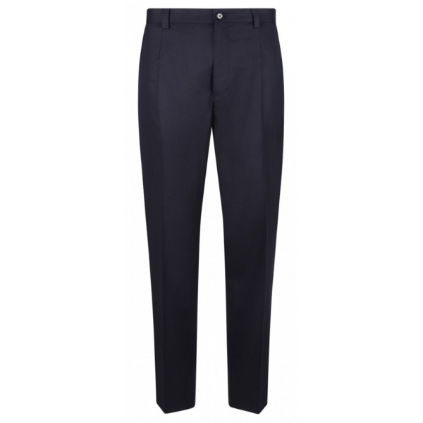 Dolce & Gabbana - Black Striped Tailored Trousers - Dolce & Gabbana Exclusive Luxury Collection