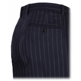 Dolce & Gabbana - Black Striped Tailored Trousers - Dolce & Gabbana Exclusive Luxury Collection