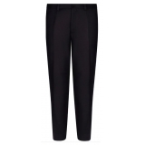 Dolce & Gabbana - Navy Blue Trousers - Dolce & Gabbana Exclusive Luxury Collection