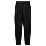 Dolce & Gabbana - Black Pinstripe Pants - Dolce & Gabbana Exclusive Luxury Collection