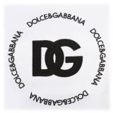 Dolce & Gabbana - T-Shirt in Cotone Bianco con Logo DG - Dolce & Gabbana Exclusive Luxury Collection