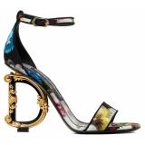 Dolce & Gabbana - Charmeuse Baroque Sandals - Dolce & Gabbana Exclusive Luxury Collection