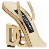 Dolce & Gabbana - Keira Sandals Gold - Dolce & Gabbana Exclusive Luxury Collection